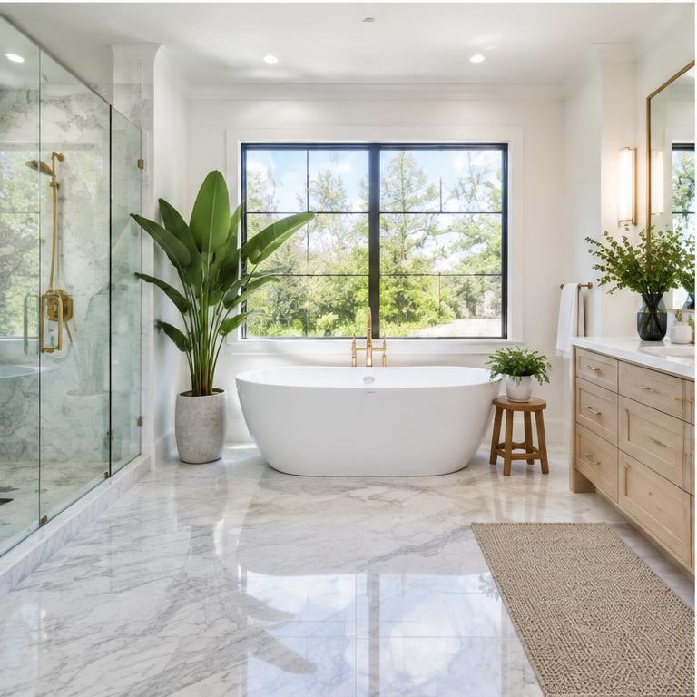 Spotless luxury bathroom